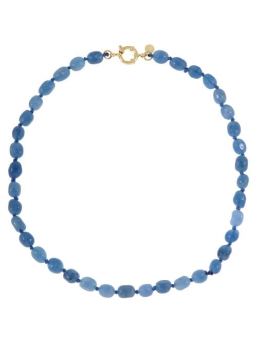 Ellen Beekmans ketting blauw