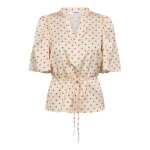Co Couture Cambria dot blouse