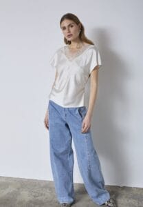 Co Couture Idun lace blouse