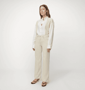 Lois Culotte pant lino natural