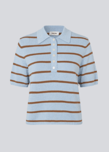 Modstrom Malva ss stripe polo