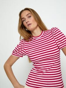 Peppercorn Johanna striped tee