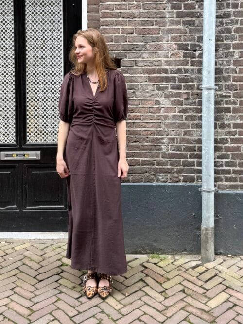 Co Couture Hera puff dress