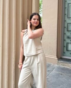 Modstrom Gale linen top