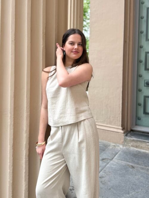 Modstrom Gale linen top
