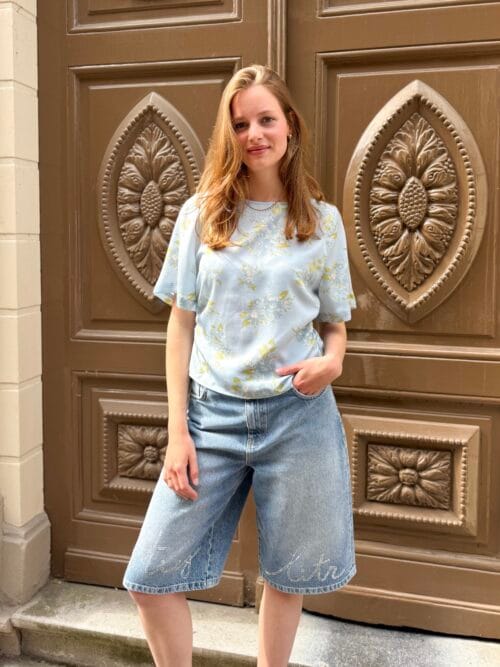 Modstrom Utta print ss top