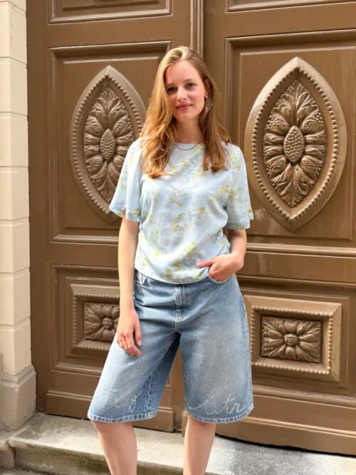 Modstrom Utta print ss top