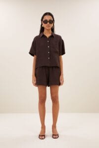 By-Bar Mara linen blouse