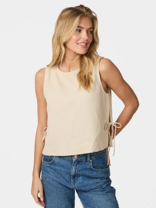 Neo Noir Svetlana linen top Neo Noir Svetlana linen top
