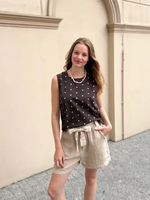 Neo Noir Polly dot top Neo Noir Polly dot top