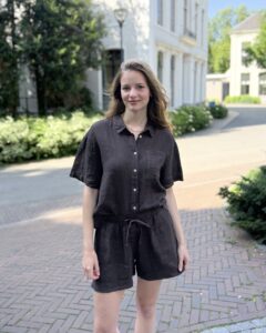 By-Bar Mara linen blouse