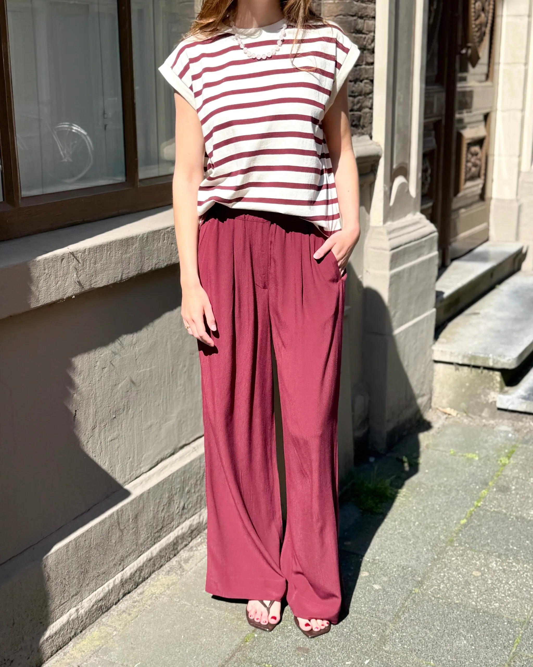 By-Bar Benji viscose pants