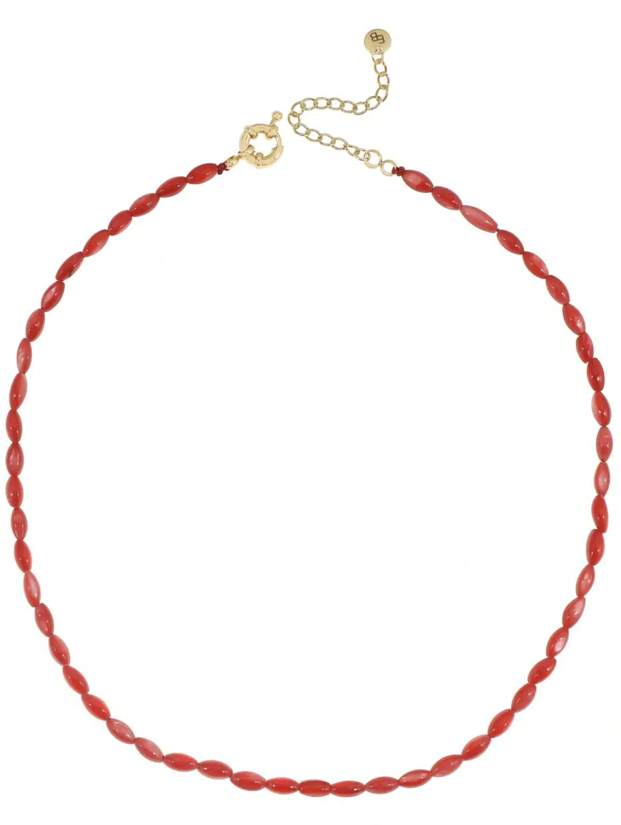 Ellen Beekmans ketting rood Ellen Beekmans ketting rood