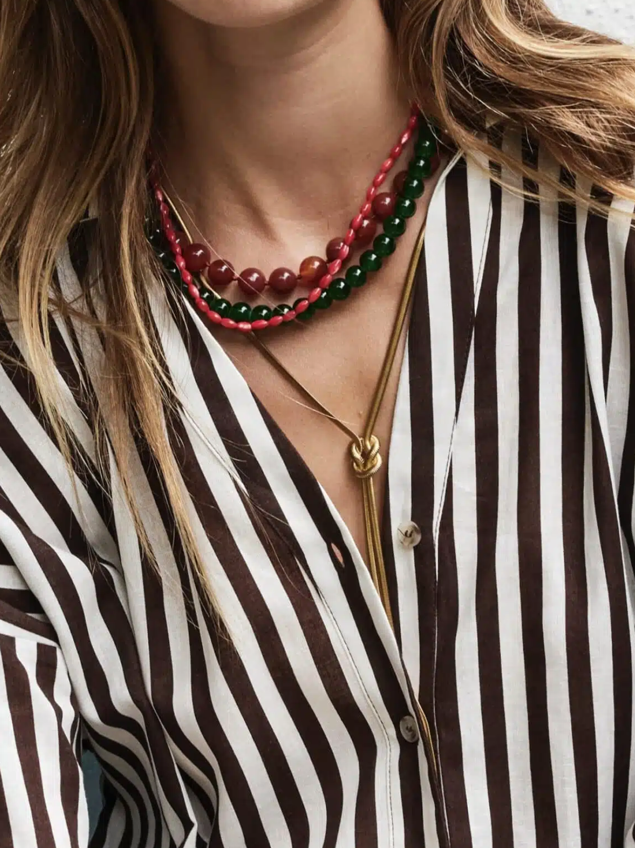 Ellen Beekmans ketting rood Ellen Beekmans ketting rood