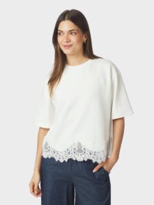 Neo Noir Iria lace tee