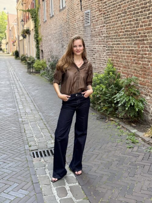 Co Couture kawa emb top