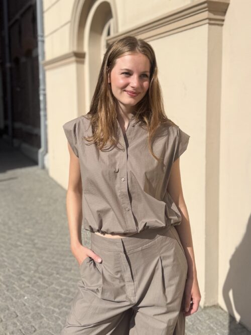 Co couture Ophelia pleat top
