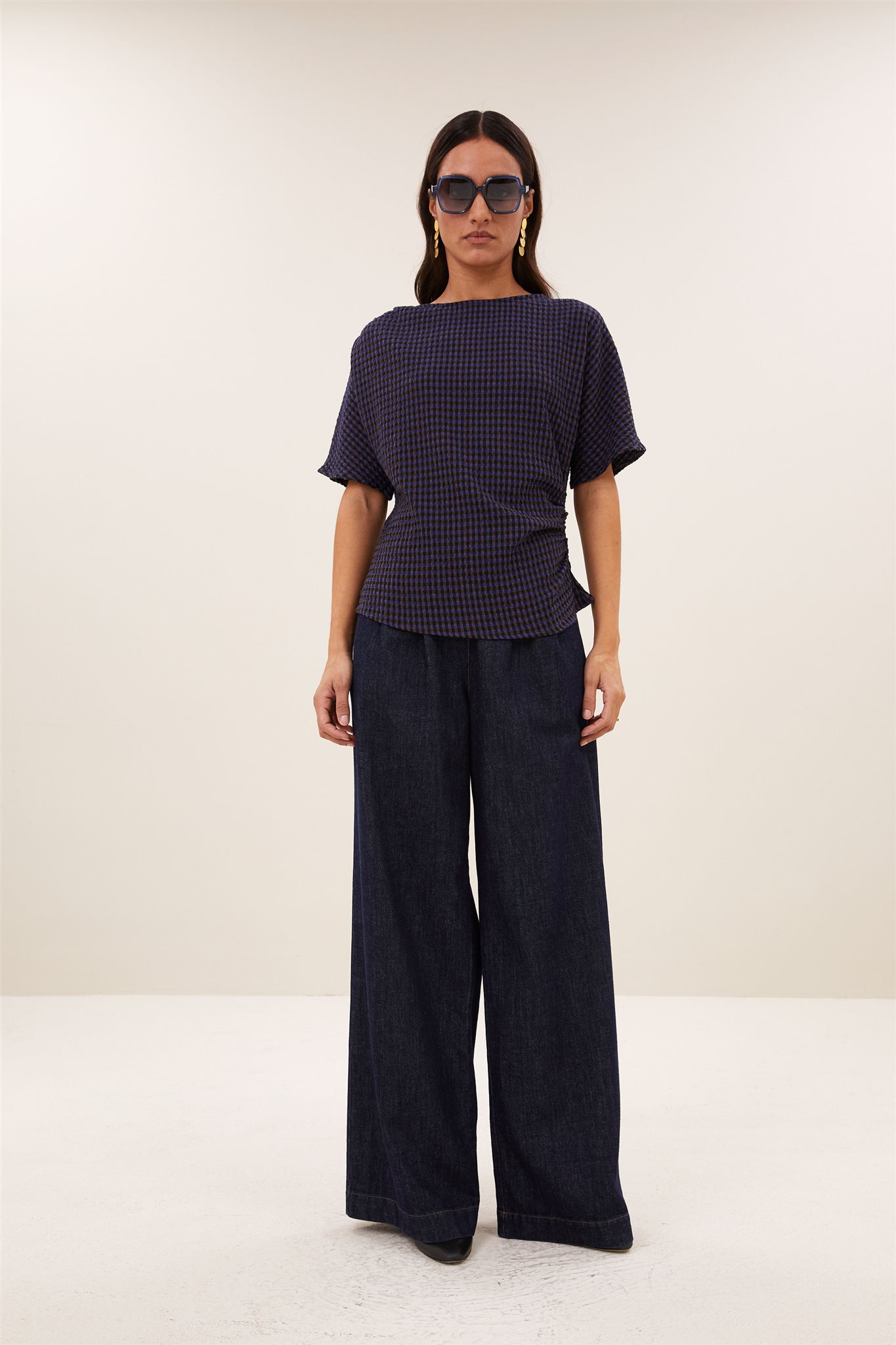 By-Bar Lola check blouse By-Bar Lola check blouse