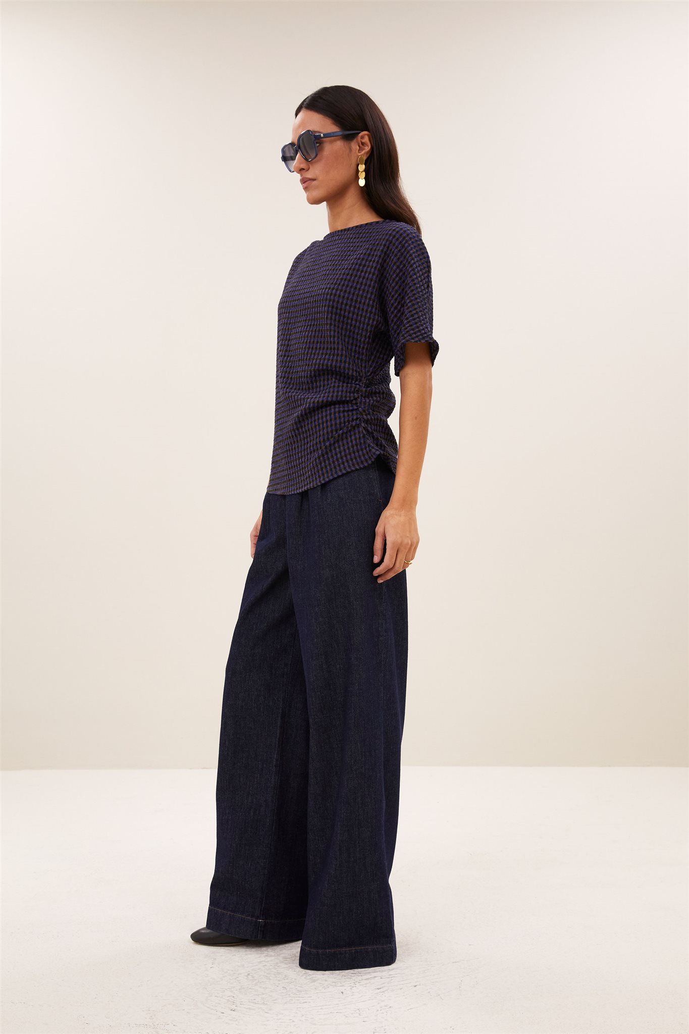 By-Bar Lola check blouse By-Bar Lola check blouse