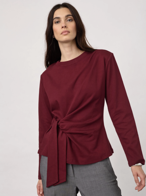 Co couture Oriane pleat tee
