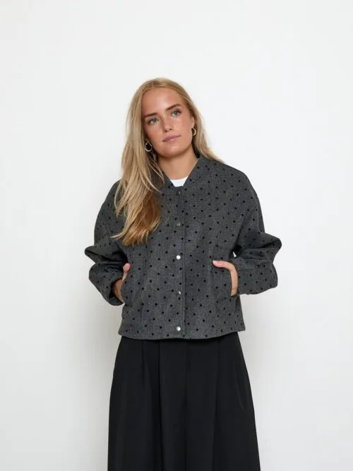 Peppercorn Nathalie dot bomber