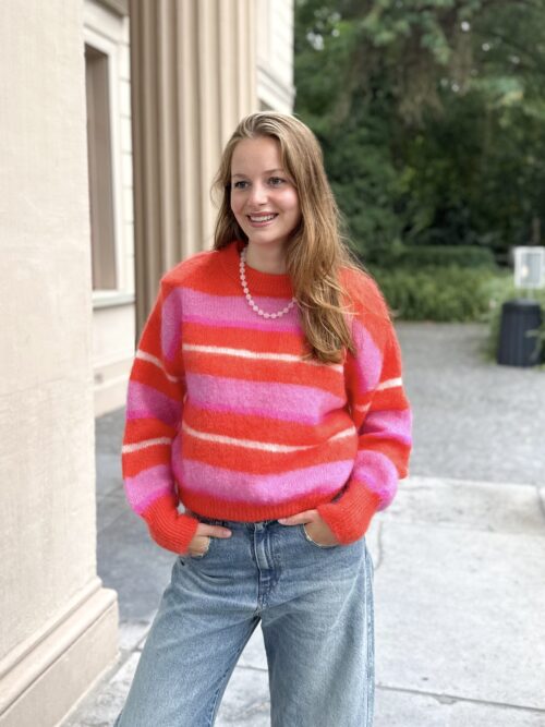 TWNS Kale striped knit