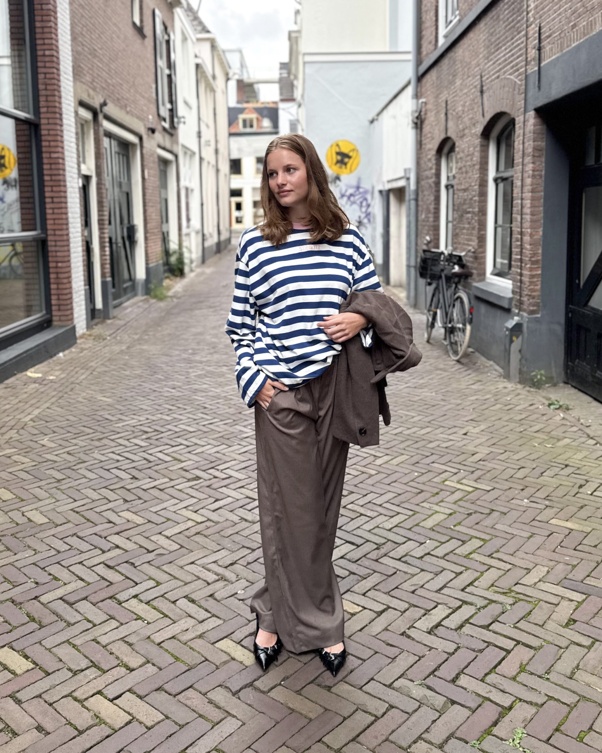 By-Bar Benji melange pants By-Bar Benji melange pants
