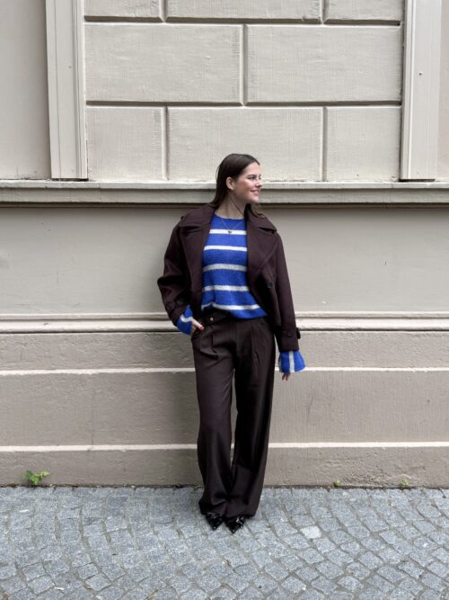 By-Bar Pelle pinstripe pants
