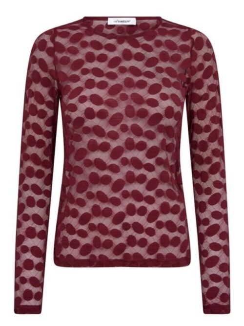 Co couture Penola o neck top