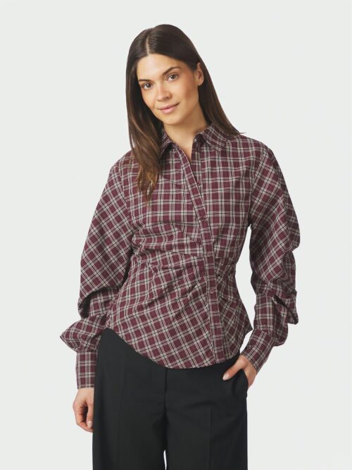 Neo Noir Neolla check shirt