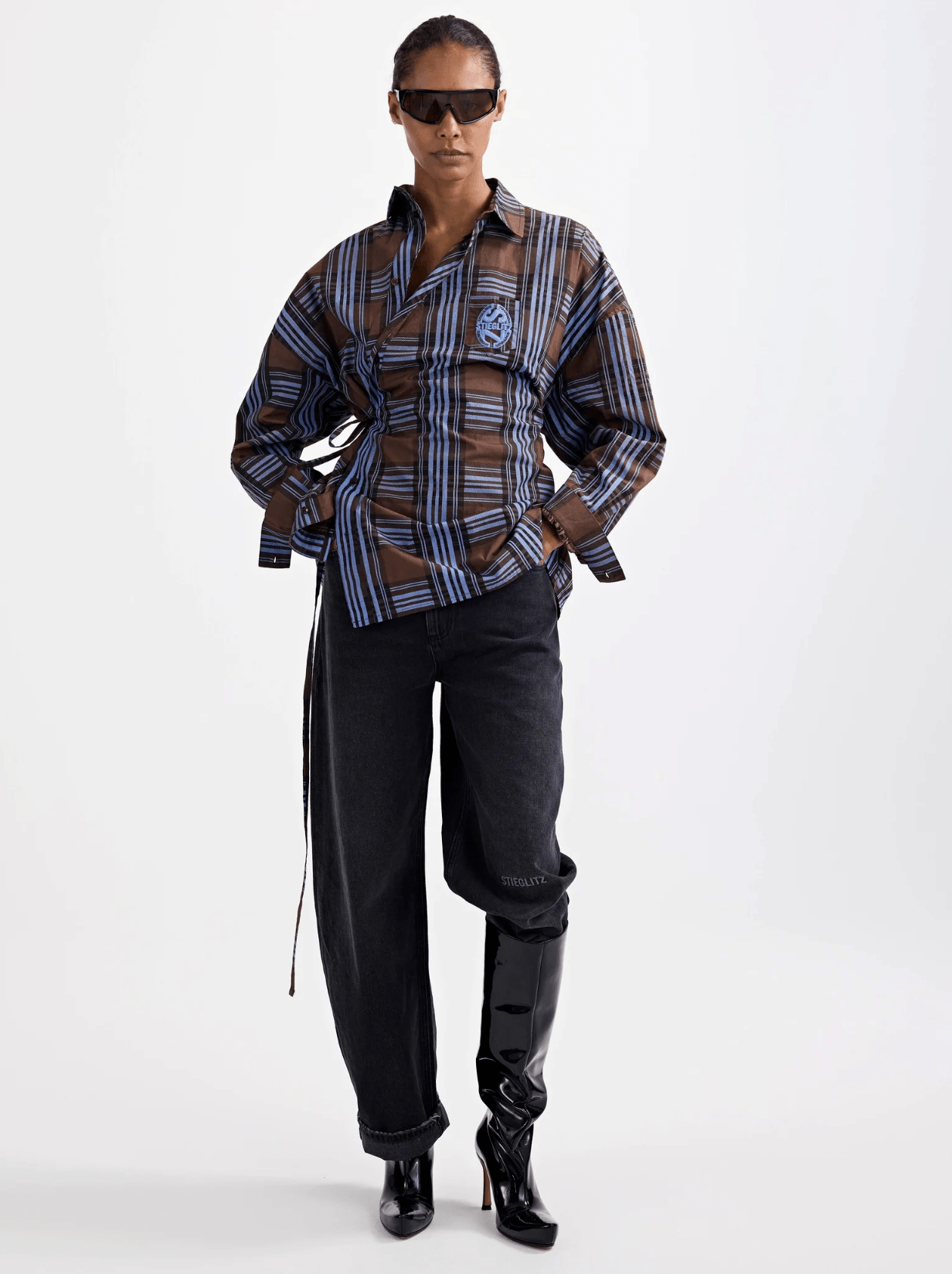 Stieglitz Zita wrap blouse Stieglitz Zita wrap blouse