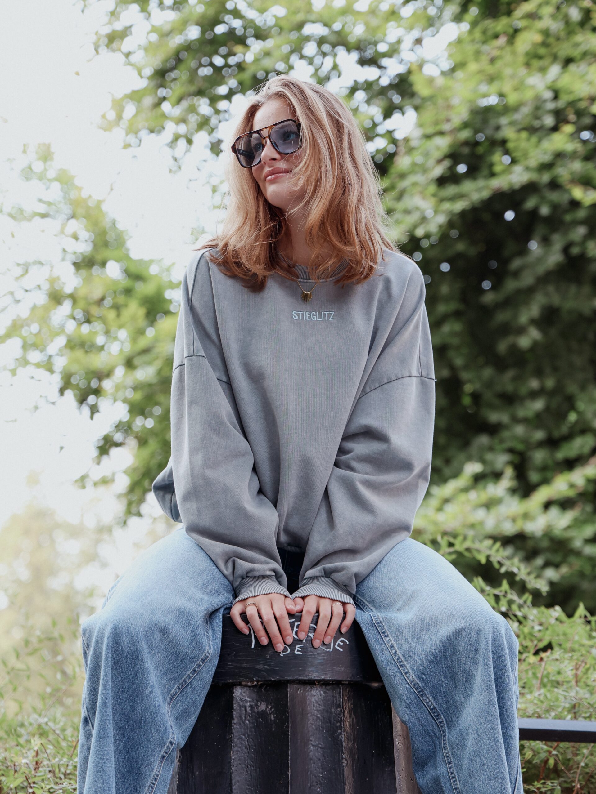 Stieglitz Basic worn out sweat Stieglitz Basic worn out sweat