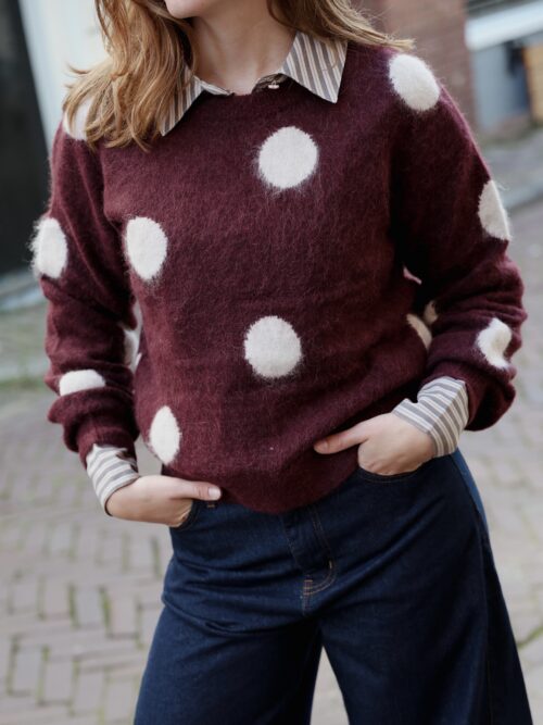 Numph Nusuri dot knit