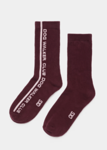 CKS Dogwalker text socks