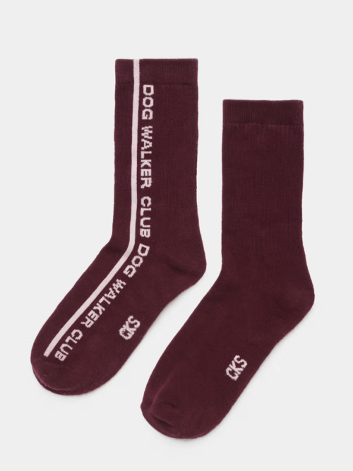 CKS Dogwalker text socks