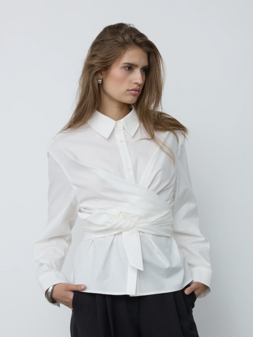 Co Couture Halen tie shirt