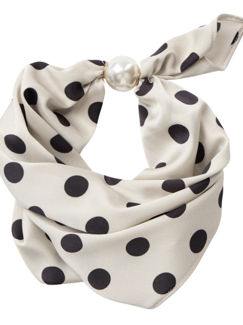 Co Couture Pearl scarf
