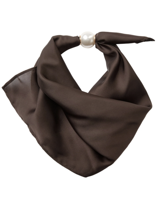Co Couture Pearl scarf
