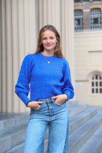 Co couture Row puff rib knit