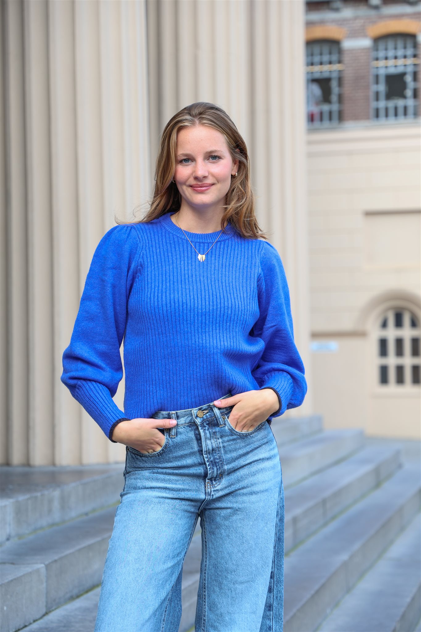 Co couture Row puff rib knit Co couture Row puff rib knit