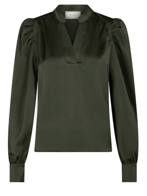 Neo Noir Rosslyn sateen blouse Neo Noir Rosslyn sateen blouse