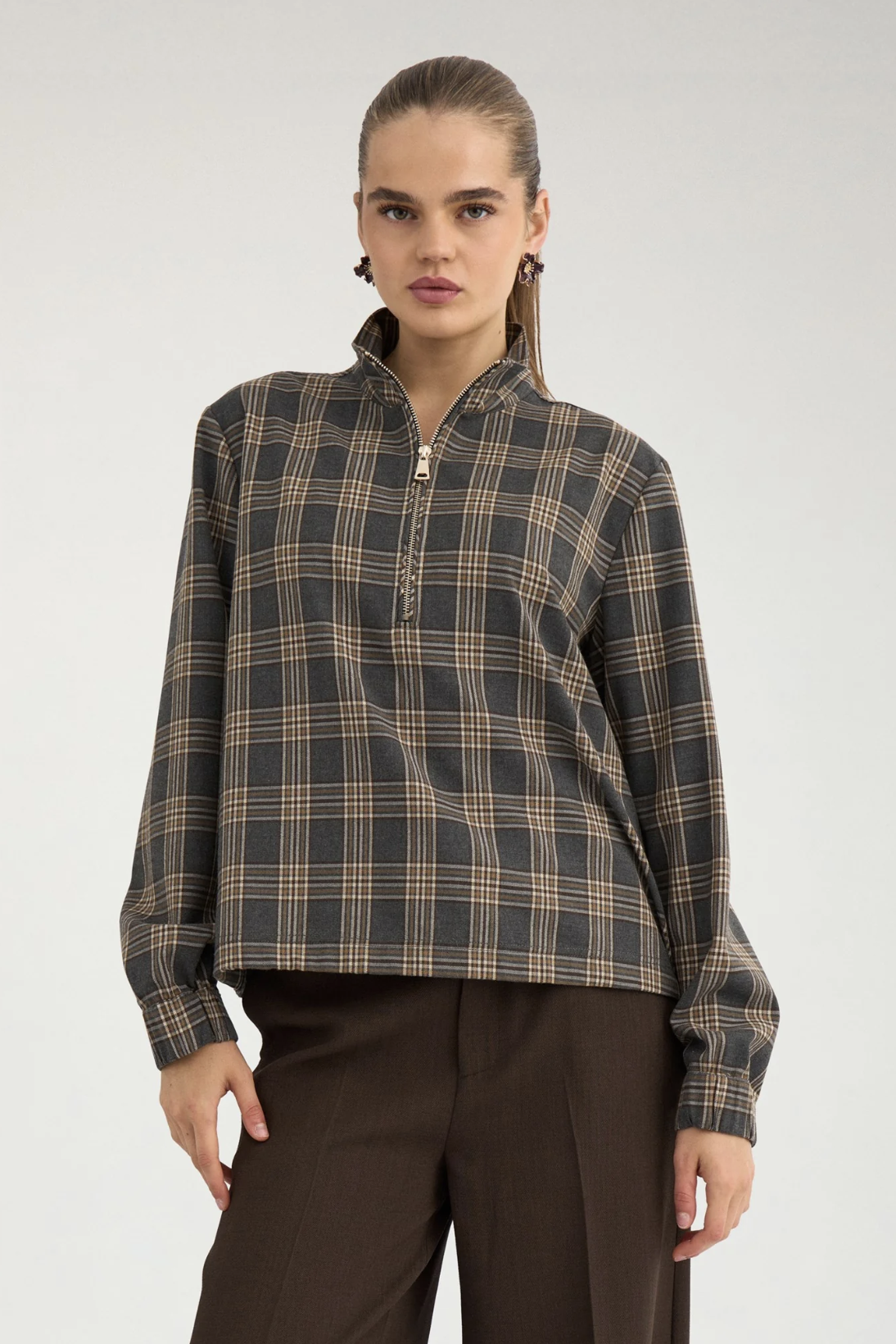 Numph Nukamala zip shirt Numph Nukamala zip shirt