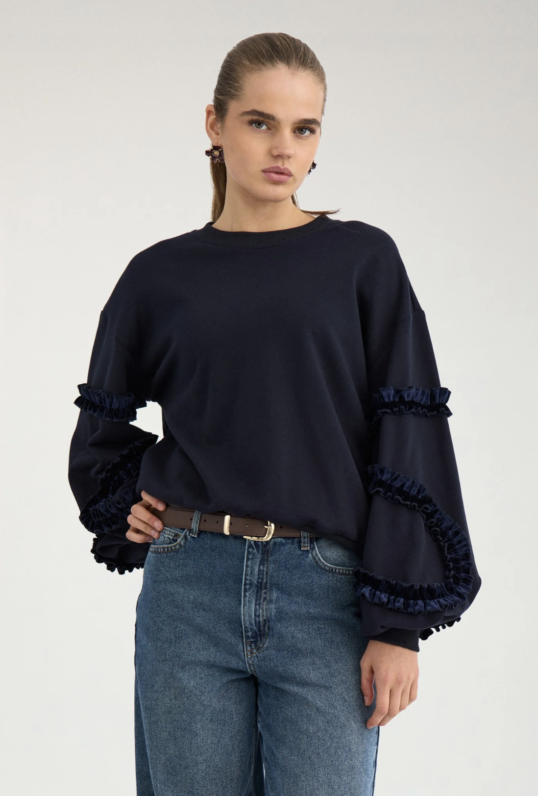 Numph Nusabby o-neck sweat Numph Nusabby o-neck sweat