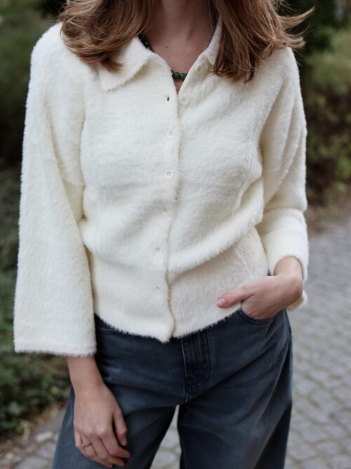 Peppercorn Tiva polo cardigan