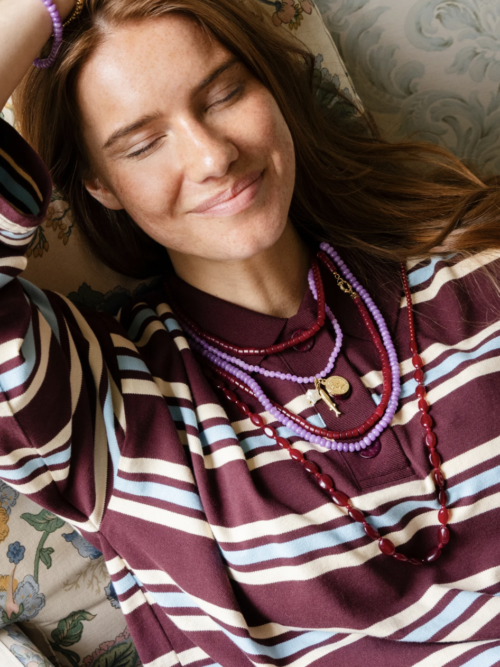 Bonnie Roger lila necklace